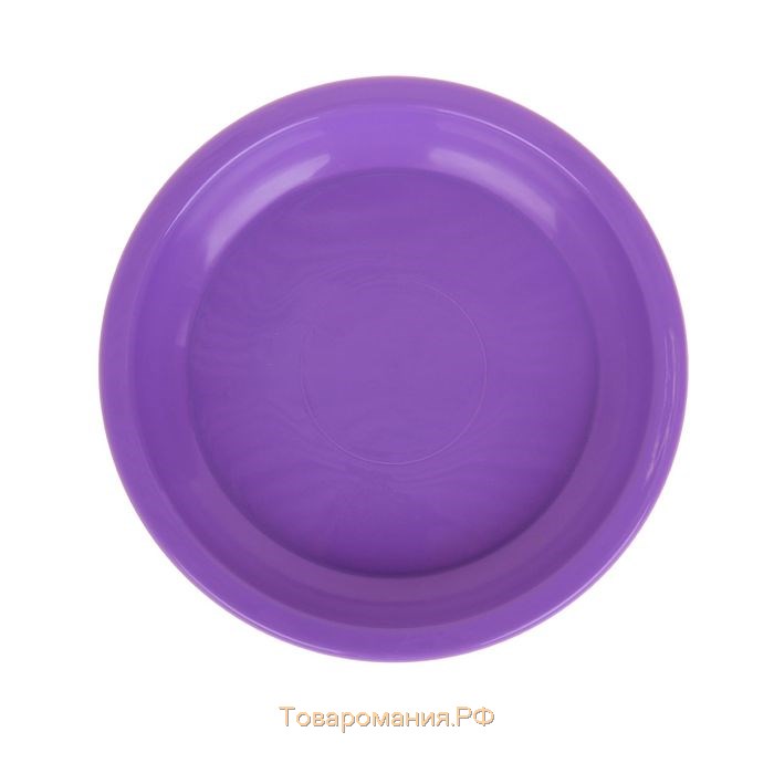 Тарелка для вторых блюд, d=18 см, цвет МИКС