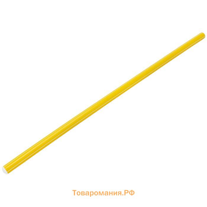 Палка гимнастическая 80 см, жёлтая