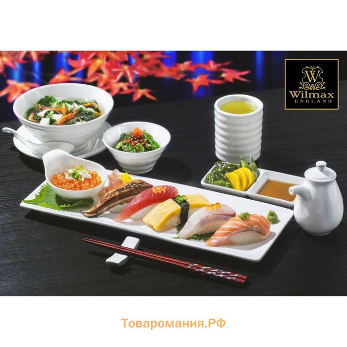 Миска с блюдцем, 2 предмета: миска 500 мл, блюдце d=15 см, т фарфор, белая