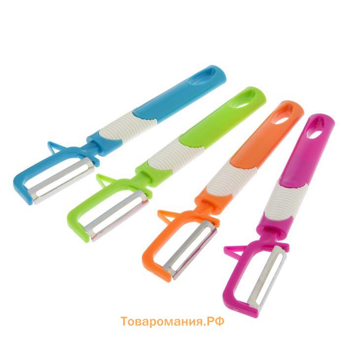 Овощечистка «Ритм», 18 см, МИКС