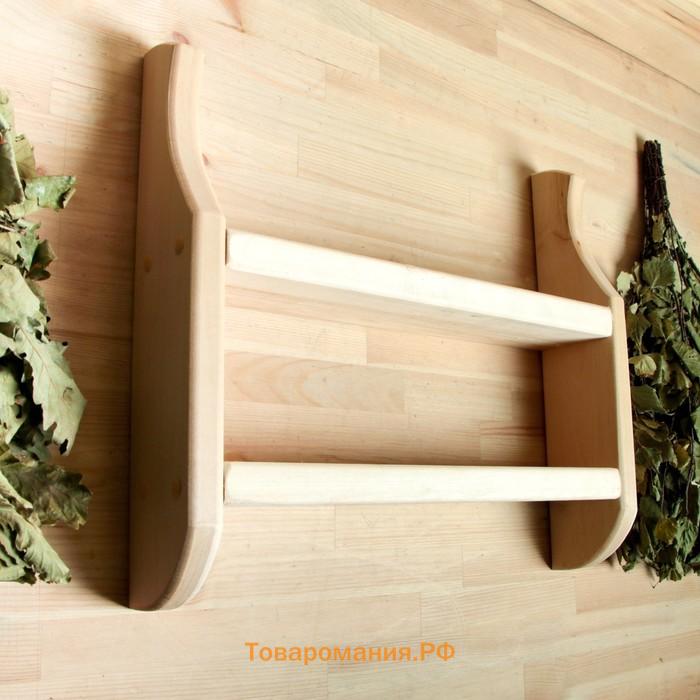 Полка,  2 яруса 44х39х9см, липа "Добропаровъ"