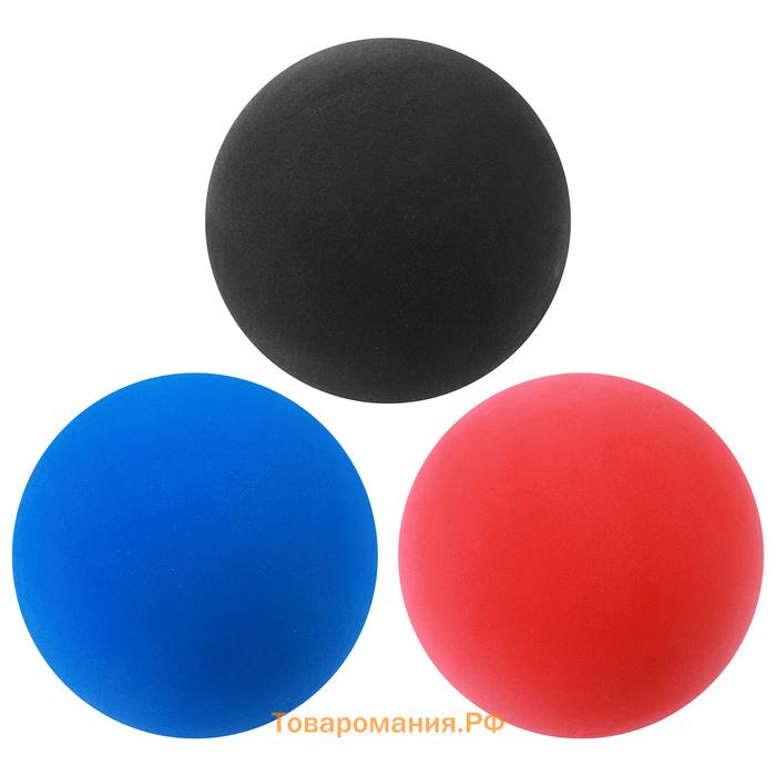 Набор мячей для большого тенниса ONLYTOP, 3 шт., цвета МИКС