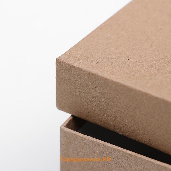 Набор коробок 10 в 1 «Крафт однотонный», 30.5×20×13 - 12×6.5×4 см