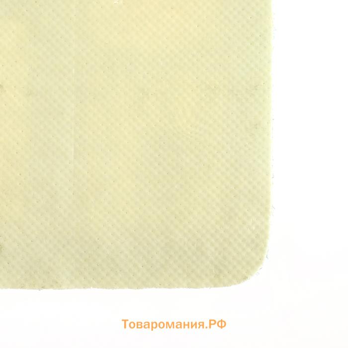 Коврик придверный  Home, грязезащитный, 37×58 см, МИКС