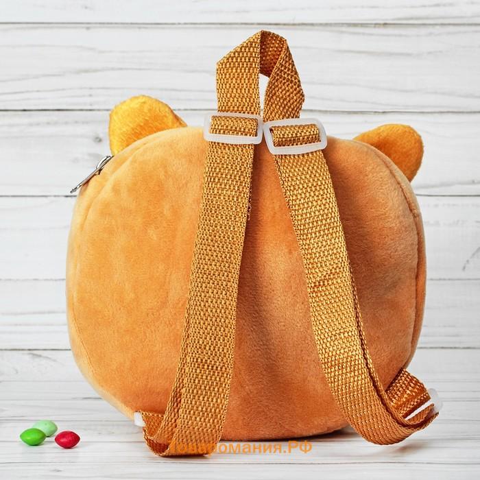 Рюкзак детский для мальчика «Мишка», 18х18 см