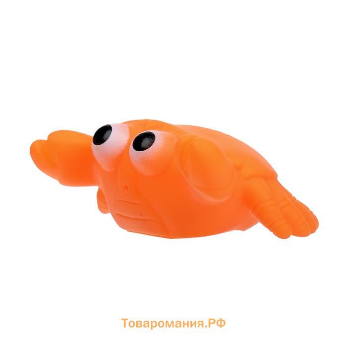 Набор резиновых игрушек для ванны Крошка Я «Малыши», 6 шт, с пищалкой