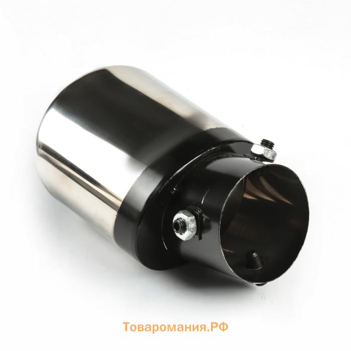 Насадка на глушитель 13.5×10 см, посадочный 61 мм