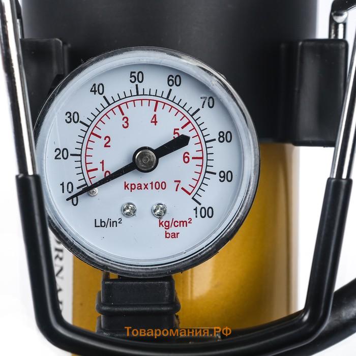 Компрессор автомобильный Торнадо АС-580 м, 14 А, 30 л/мин, 12 В, 7 Атм/100 PSI