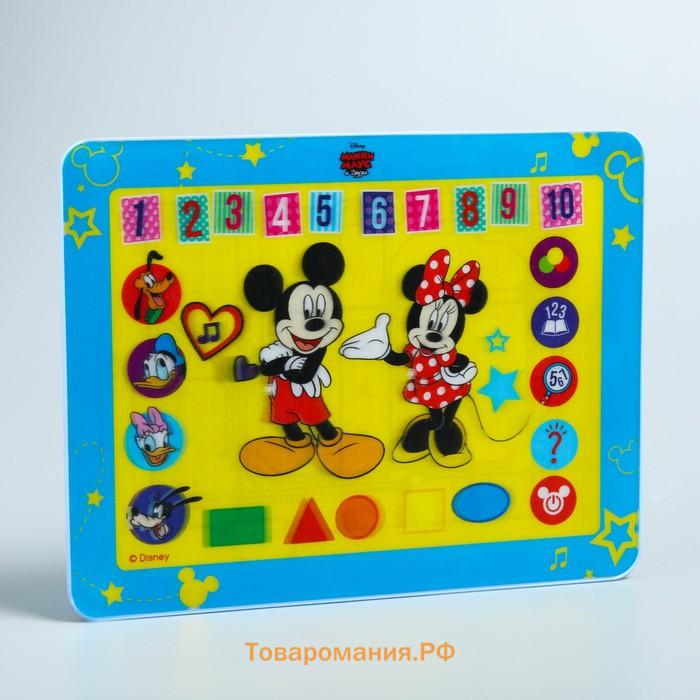 Планшет обучающий «Микки Маус и друзья», звук, батарейки, Disney