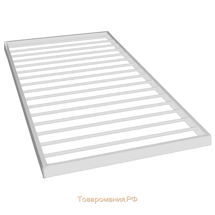 Кровать «Вероника Мини Люкс», 800×1900 мм, металл, цвет белый