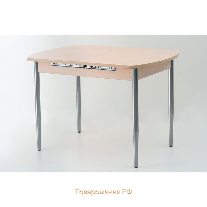 Комплект «Вегас NEW», стол 1100(1450) × 700 × 750 мм, 4 стула, цвет дуб молочный