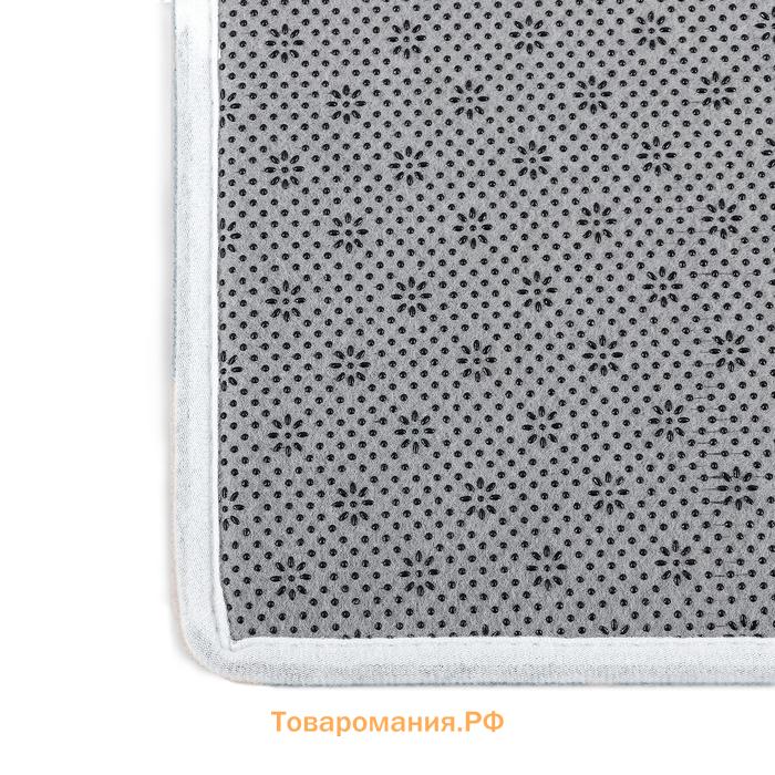 Коврик для ванной и туалета  «Бурлеск», 40×60 см