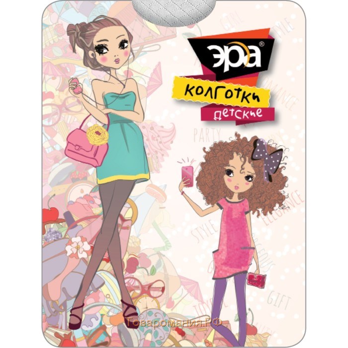 Колготки детские «Рете», телесные, 6-8 лет