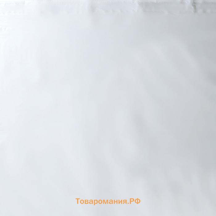 Штора для ванной «Экономь», 180×180 см, EVA, белая