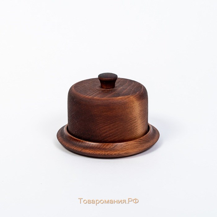 Маслёнка Magistro, 13,5×9×2 см, кедр