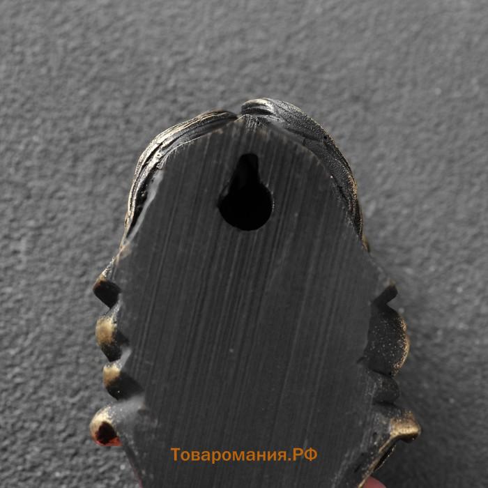 Крючок декоративный «Лошадь», декор настенный под бронзу, 8×6×11 см