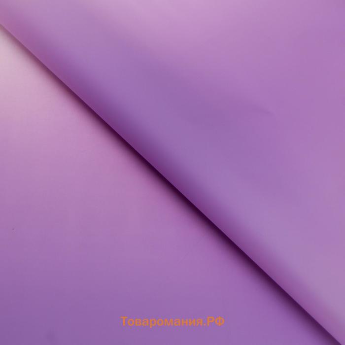 Плёнка матовая «Линия градиента» сирень, 0.58×0.58 м