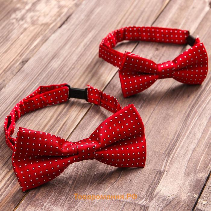 Набор галстук-бабочек «Горошек» для мальчиков