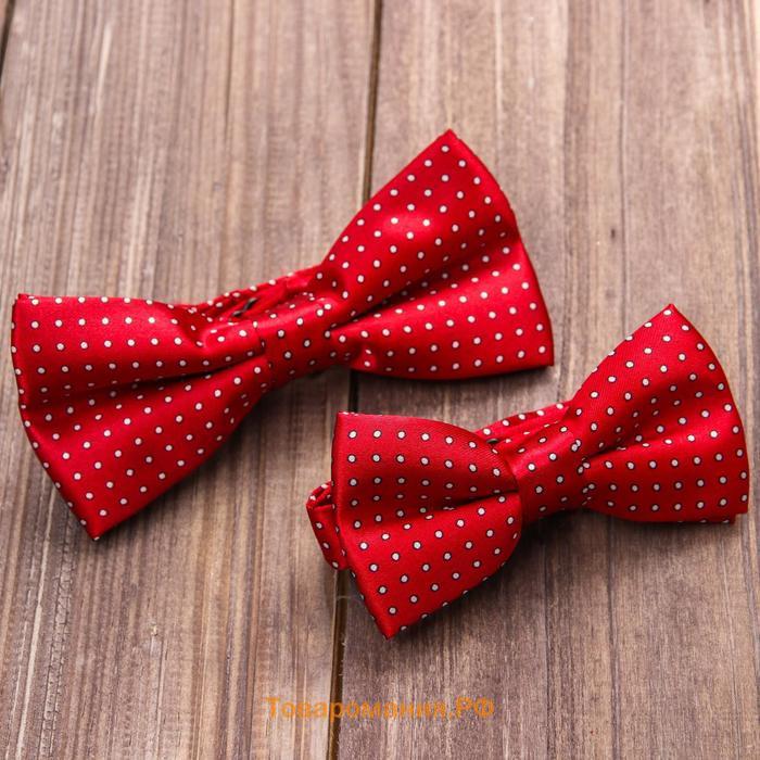 Набор галстук-бабочек «Горошек» для мальчиков
