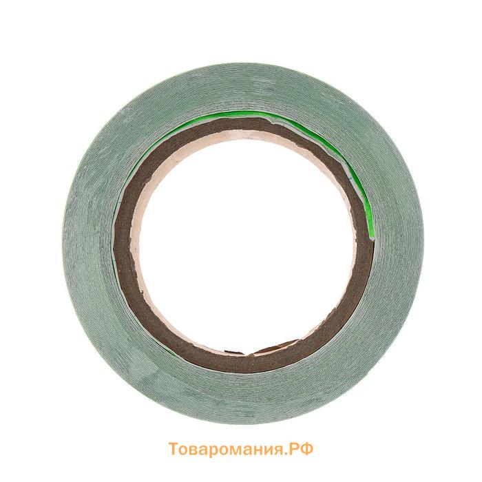 Светоотражающая лента, самоклеящаяся, зеленая, 5 см × 15 м