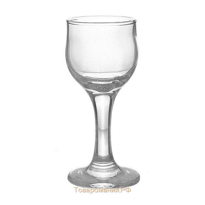 Набор стеклянных бокалов для ликёра Tulipe, 55 мл, 6 шт