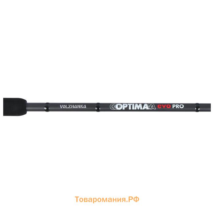 Удилище фидер Volzhanka Optima Evo Pro, тест 1-90 г, длина 3.6 м