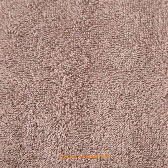 Полотенце махровое "" Organic Stone 50х90 см, 100% хлопок, 420гр/м2