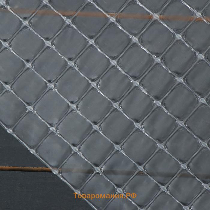 Плёнка армированная Greengo, полиэтиленовая с леской, 25×2 м, толщина 200 мкм, УФ-стабилизированная
