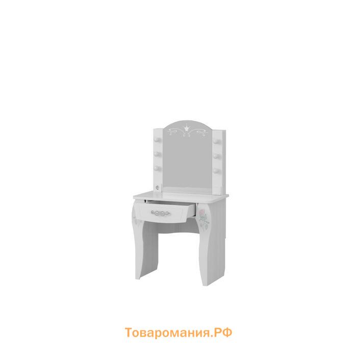 Стол туалетный с подсветкой «Розалия №12», 744 × 516 × 1450 мм, цвет лиственница белая