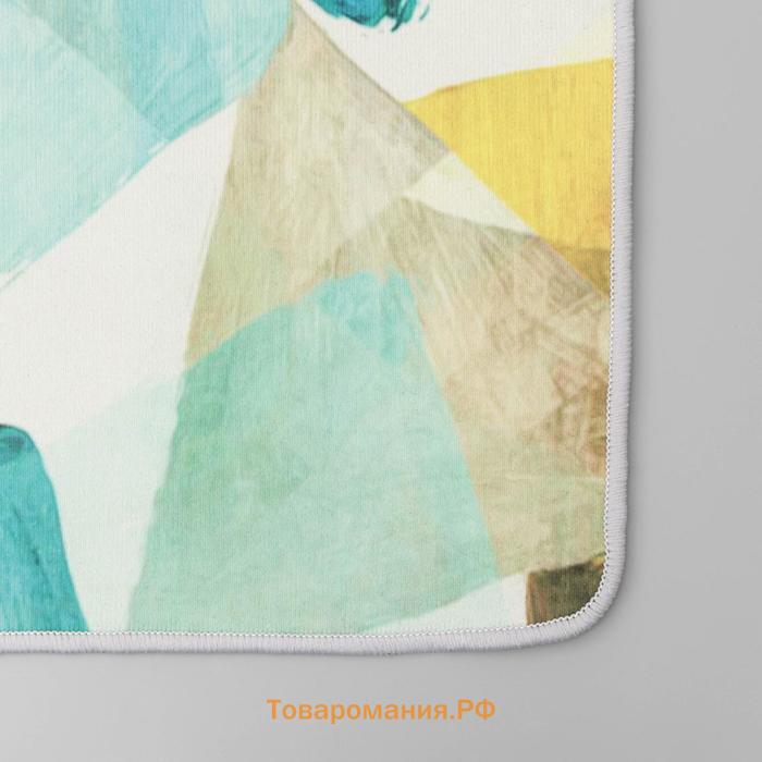 Коврики для ванной и туалета  «Эмоции», 2 шт., 50×80 см, 50×40 см