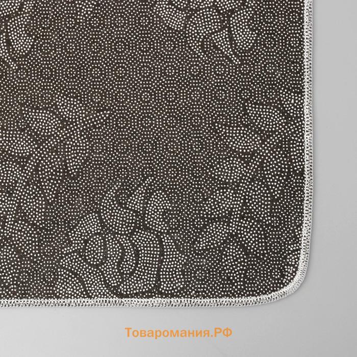 Коврики для ванной и туалета  «Эмоции», 2 шт., 50×80 см, 50×40 см