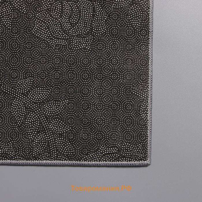 Коврики для ванной и туалета  «Воля», 2 шт., 50×80 см, 50×40 см, форма МИКС