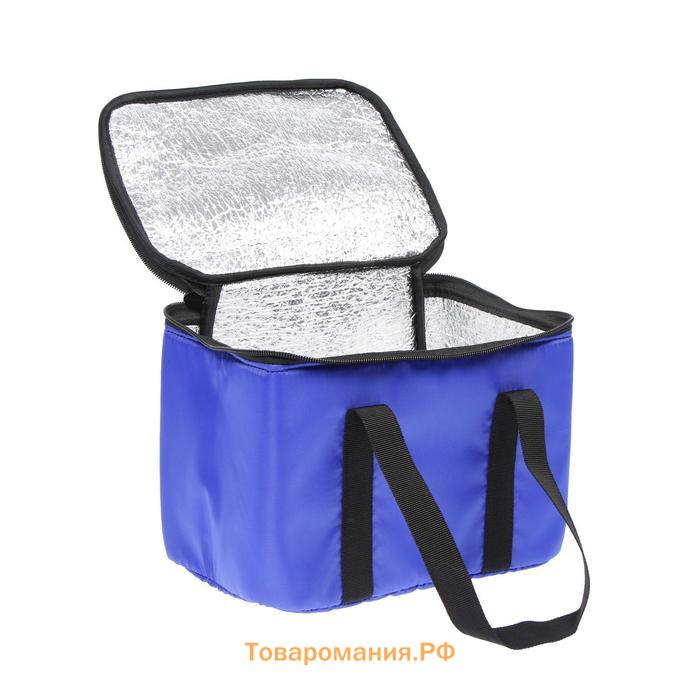 Термосумка Cartage Т-12, синяя, 18 л, 35×21×24 см