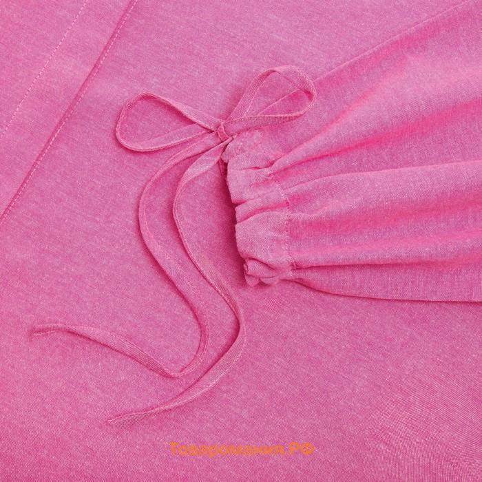 Костюм женский (рубашка, шорты) MINAKU: Casual Collection цвет розовый, размер 46