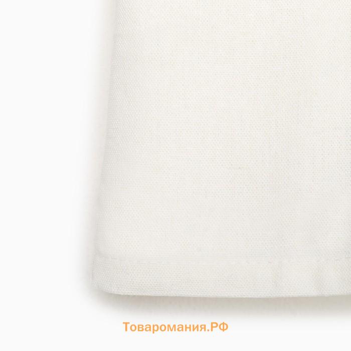 Шорты детские MINAKU: Cotton Collection цвет белый, рост 122