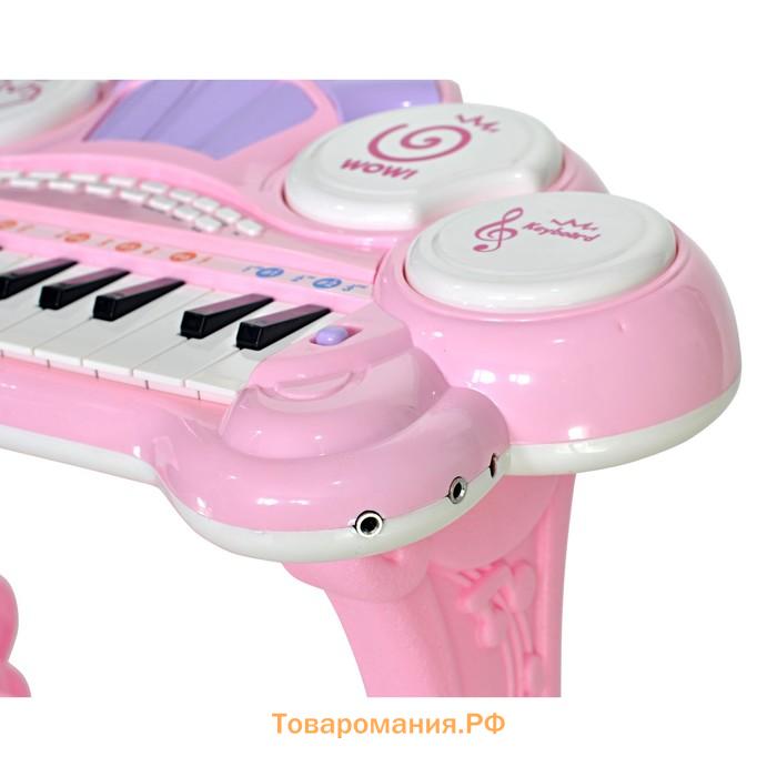 Музыкальный детский центр «Пианино», цвет розовый