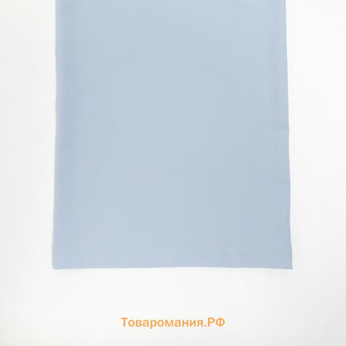Костюм женский (жакет, брюки) MINAKU: Green trend цвет голубой, размер 42