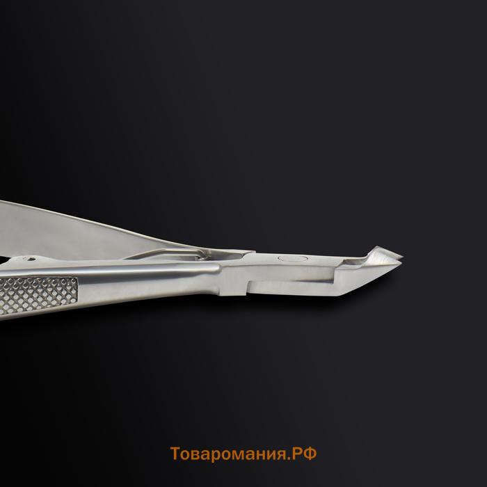 Кусачки маникюрные для кутикулы «Premium», 10.3 см, длина лезвия - 4 мм
