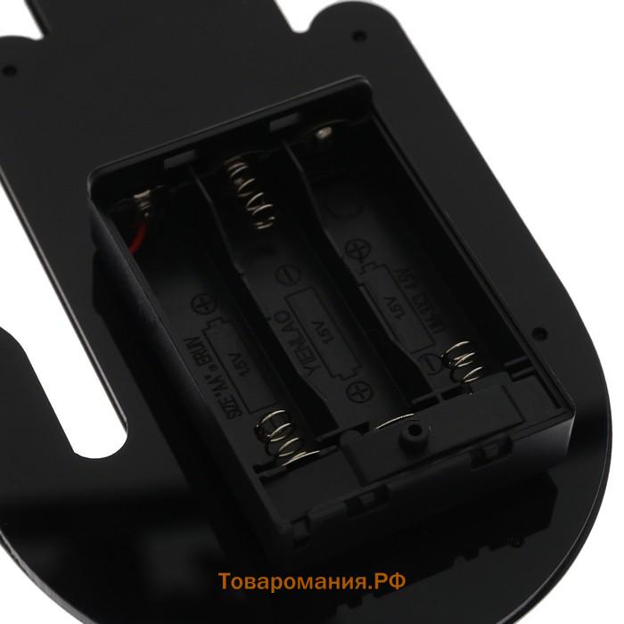 Светодиодная табличка на стекло, 12 В, 3 изображения, красная, пульт, провод 15 см