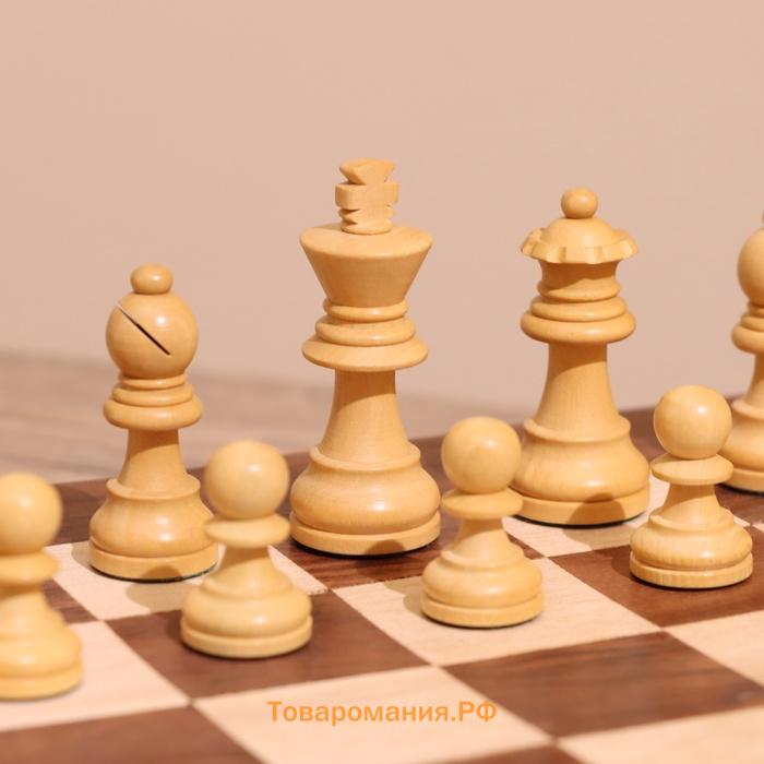 Шахматы турнирные, доска 36×36, дерево шишам