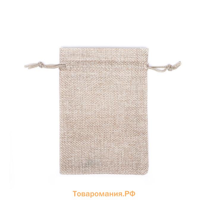 Мешок подарочный с термонаклейкой «8 марта» 10×14 см
