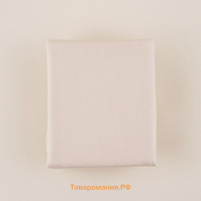Штора для ванной «Ла Каса», с люверсами, 200×200 см, полиэстер, розовая