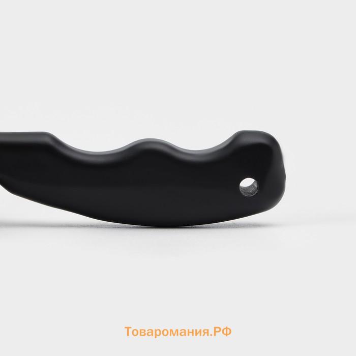 Совок Magistro Alum black, 370 мл, 21.5 см, чёрные