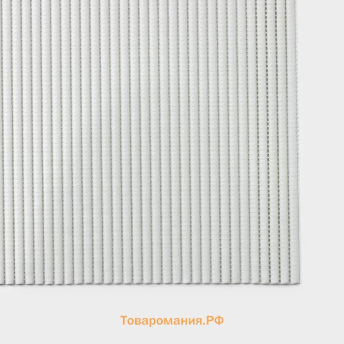 Коврик для ванной и туалета , 65×100 см, белый
