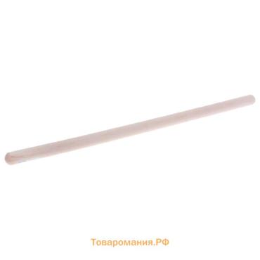 Палка гимнастическая, деревянная, 0,75 м, цвет бежевый