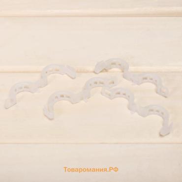 Клипса садовая, d=15 мм, набор 50 шт., Greengo