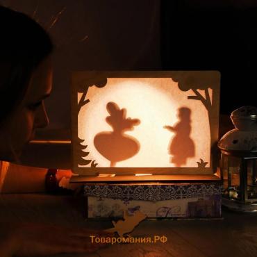 Театр теней для детей «Репка», с ширмой