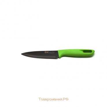 Нож кухонный IVO, цвет зелёный, 13 см