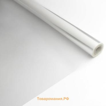 Плёнка для цветов прозрачная 0.7×37.5 м, 1000 г, 40 мкм