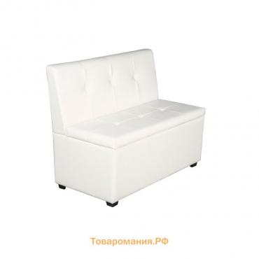 Кухонный диван "Уют-1", 1000x550x830, белый